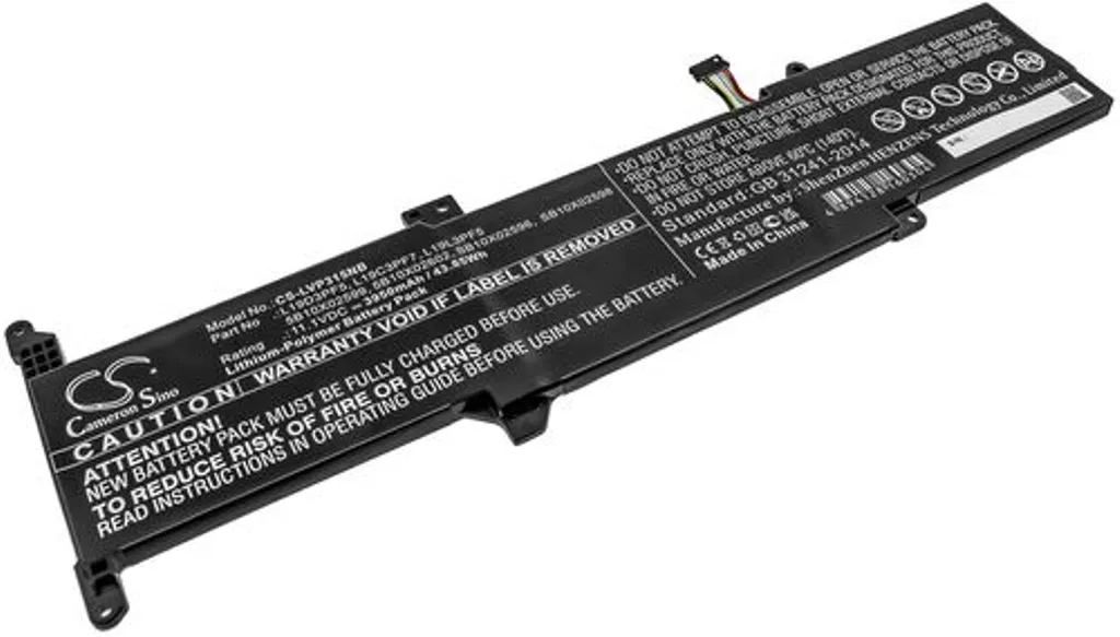 Batteri til SB10X02601 for Lenovo, 11,1V, 3950mAh v:8237935