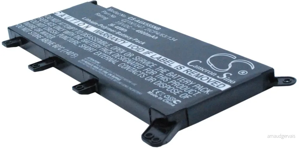 Batteri til Asus X554LJ-XO1209T, 7.6V, 4800 mAh v:5106243
