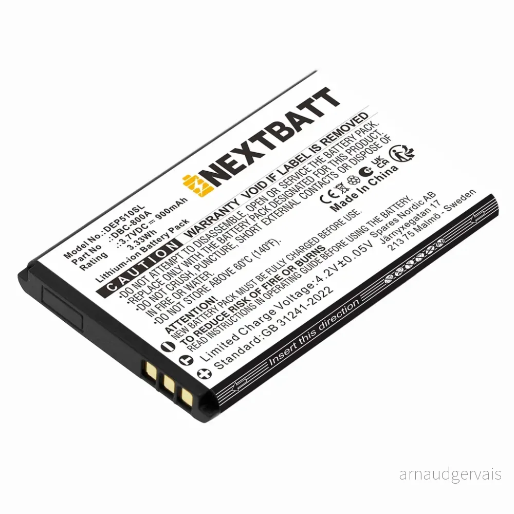 Batteri til Doro 2414, 3,7V, 900mAh v:2815395