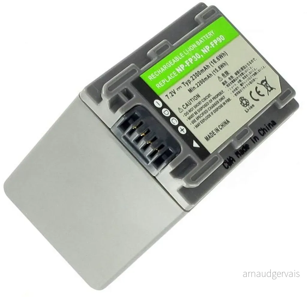 Batteri til Sony DVD805, 7,2 (7,4)V, 2460mAh v:7072989
