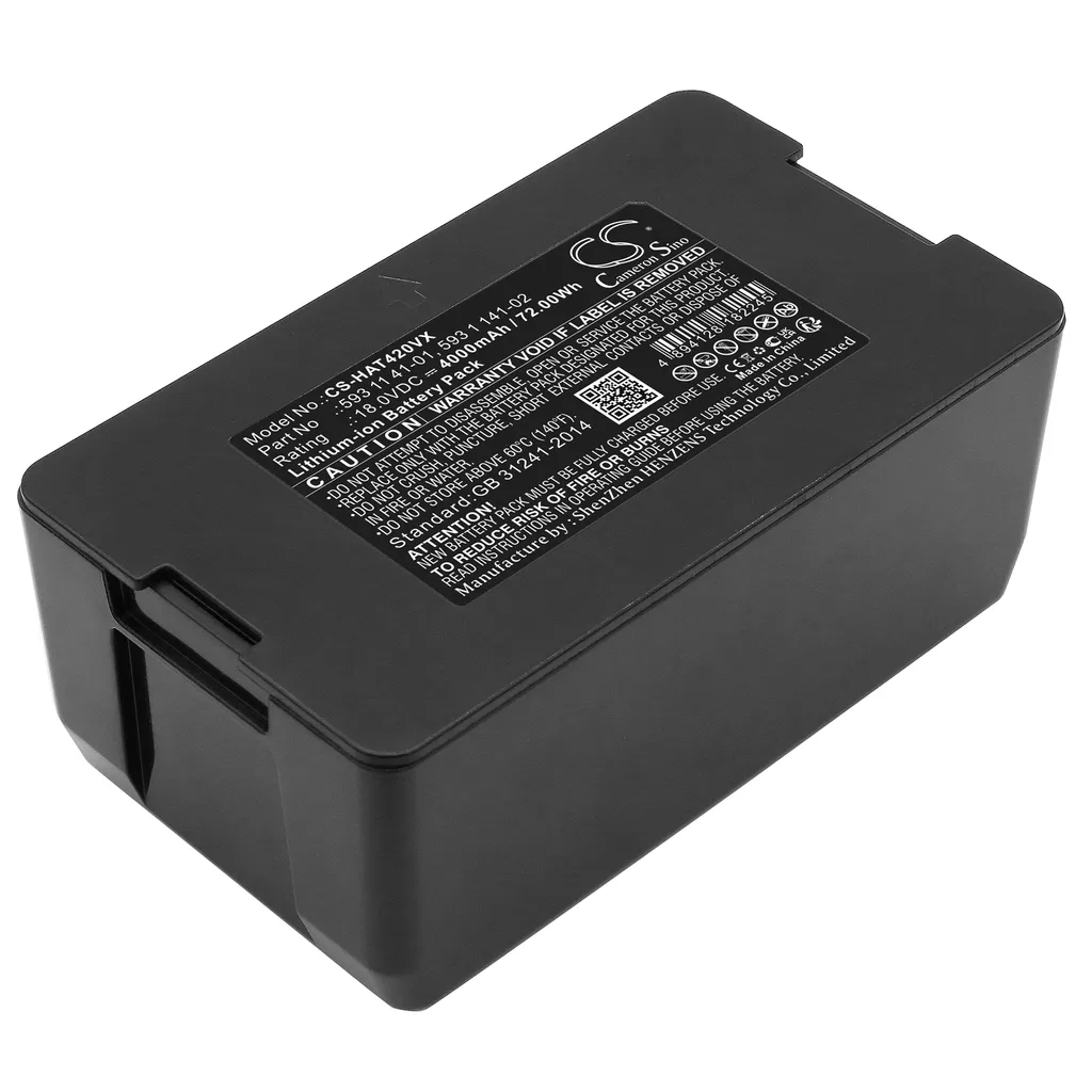 Batteri til 5932474-01 for Husqvarna, 18.0V, 4000mAh v:9437418
