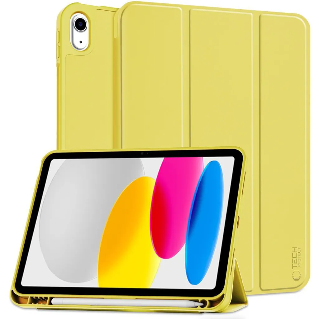 Tech-Protect SC Pen Etui til iPad 10th Gen 2022 10.9" – Gul v:2548936