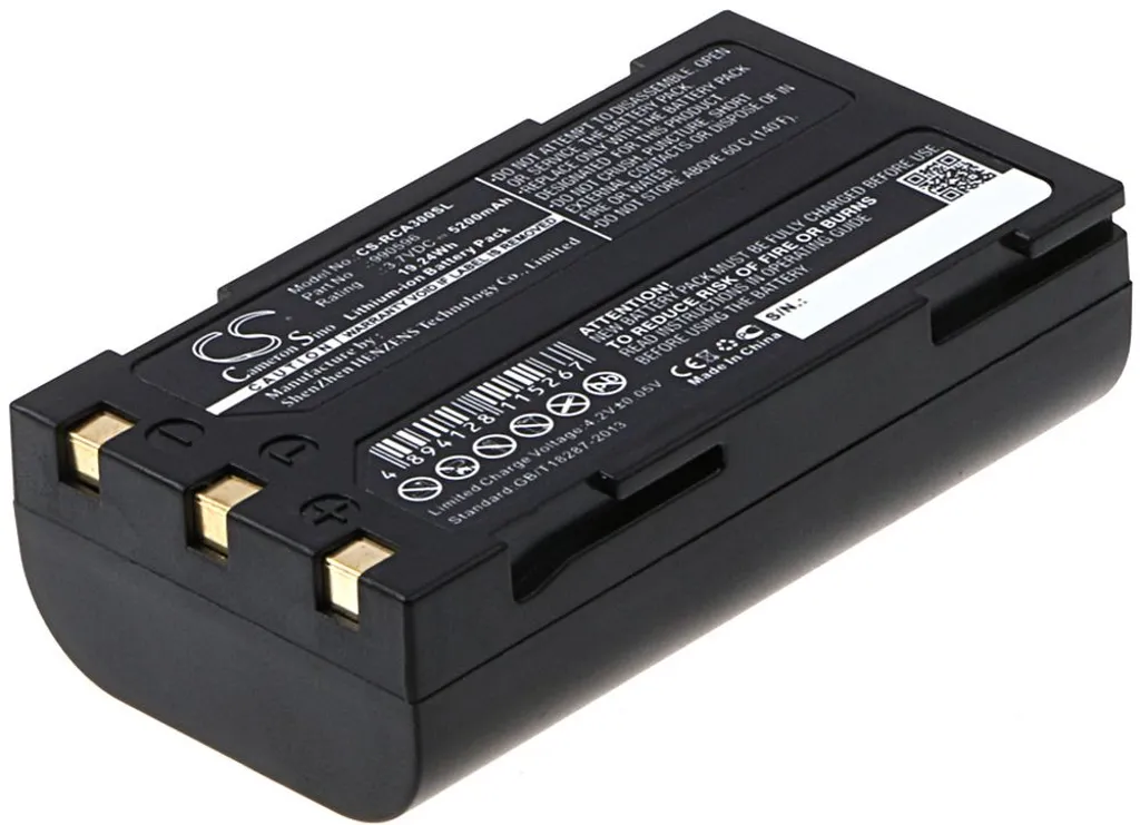 Batteri til Ridgid CA-100, 3,7V, 5200mAh v:5441743