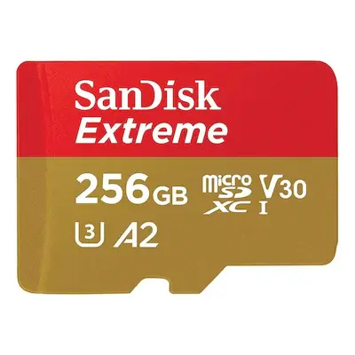 SanDisk Extreme Micro/SDXC 256GB 190MB/s A2 Gaming v:5636718