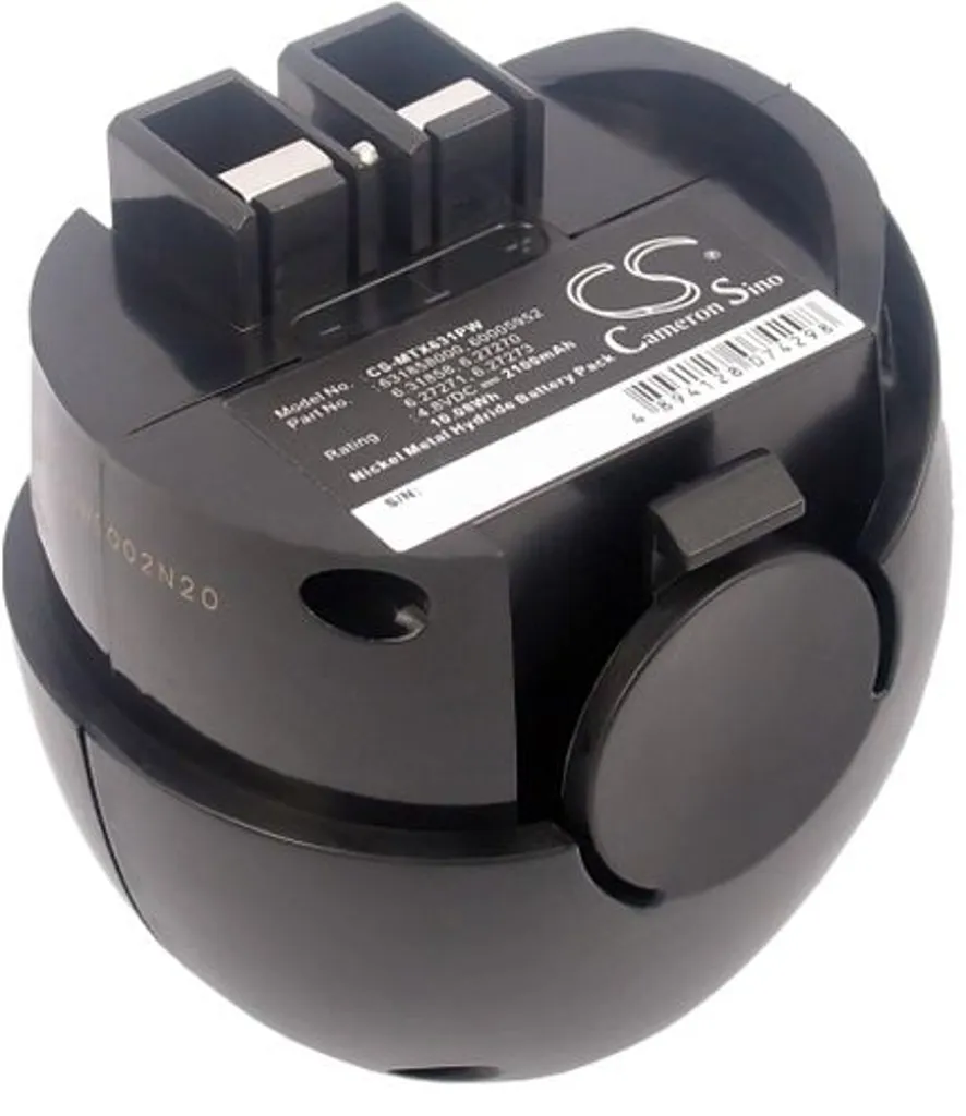 Batteri til 6.27273 for Metabo, 4.8V, 2100 mAh v:3488763