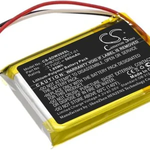 Batteri til Sennheiser M3IETW, 3.7V, 500 mAh v:4578670 Batteri til Sennheiser M3IETW, 3.7V, 500 mAh v:4578670