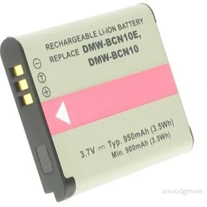 Batteri til DMW-BCN10PP for Panasonic, 3.7V, 770 mAh v:8543527 Batteri til DMW-BCN10PP for Panasonic, 3.7V, 770 mAh v:8543527