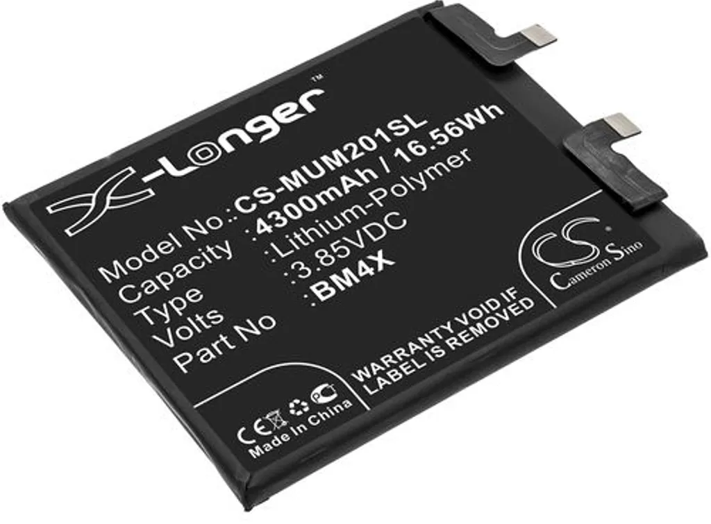 Batteri til Xiaomi Mi 11T, 3.85V, 4300 mAh v:2314337