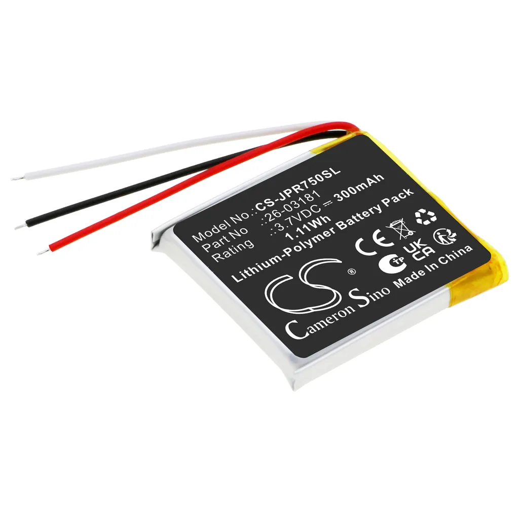 Batteri til Jabra Engage 65 Stereo, 3.7V, 300mAh v:3502674 Batteri til Jabra Engage 65 Stereo, 3.7V, 300mAh v:3502674