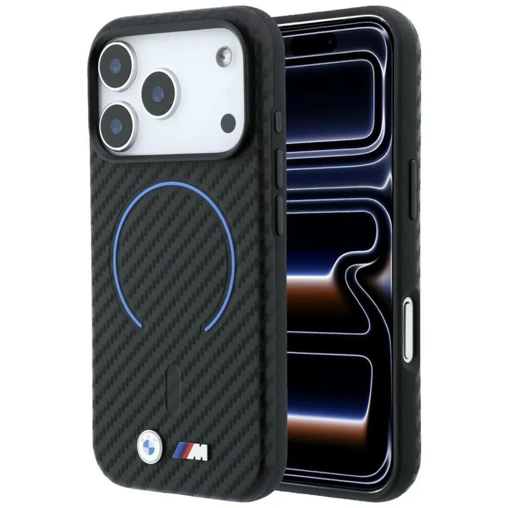 BMW Carbon MagSafe Deksel til iPhone 17 Pro Max/18 Pro Max – Svart v:3352837 BMW Carbon MagSafe Deksel til iPhone 17 Pro Max/18 Pro Max – Svart v:3352837