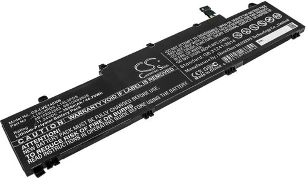 Batteri til 5B10X02600 for Lenovo, 11.34V, 3950 mAh v:6165690