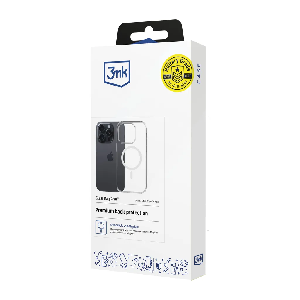 3mk Clear MagSafe Deksel til Samsung Galaxy S26 Ultra – Gjennomsiktig v:9914225 3mk Clear MagSafe Deksel til Samsung Galaxy S26 Ultra – Gjennomsiktig v:9914225