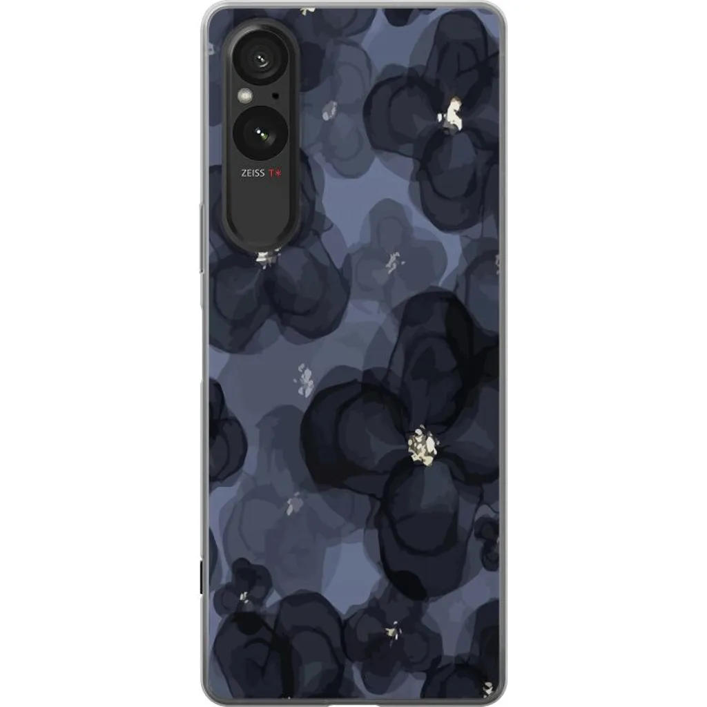 Sony Xperia 10 VI Gjennomsiktig Telefondeksel Blomsteräng v:3433565