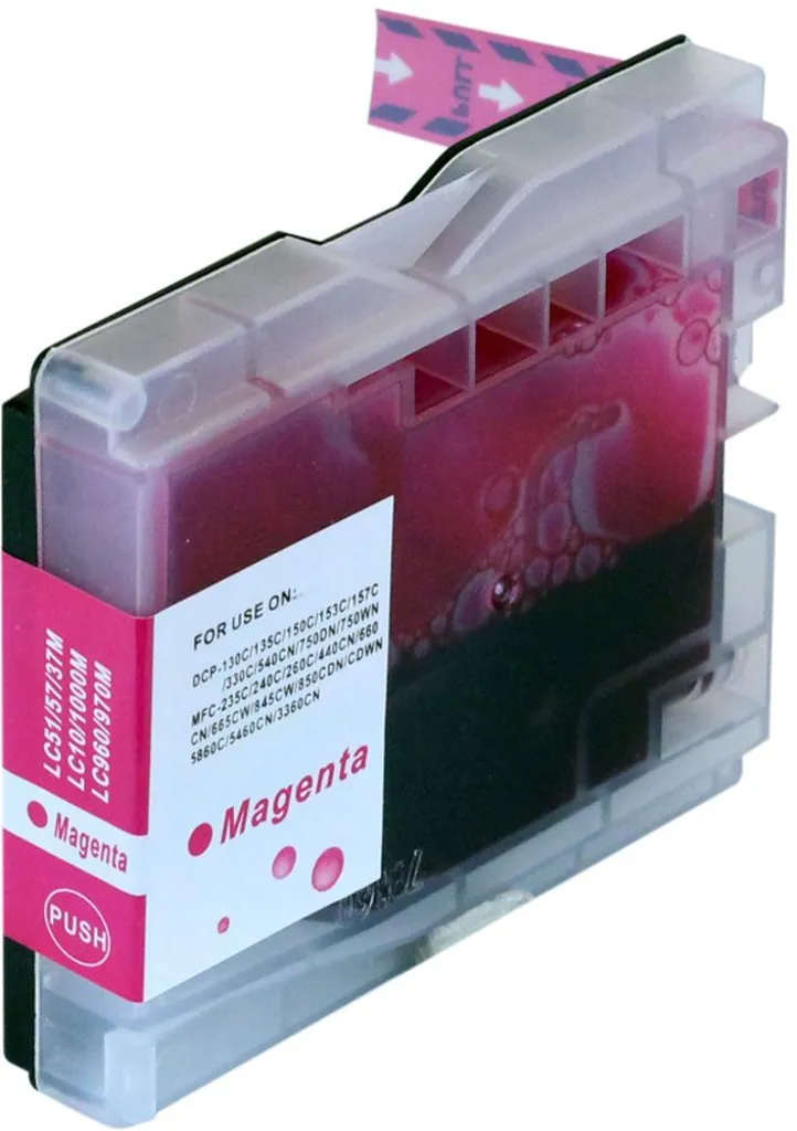 Kompatibel med Brother Fax 1300 Series blekkpatron, 15ml, magenta v:7546168