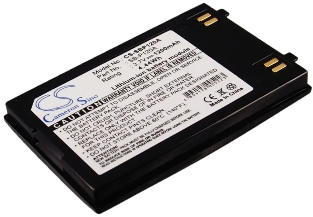 Batteri til Samsung SC-X205WL, 3.7V, 1200 mAh v:2497611