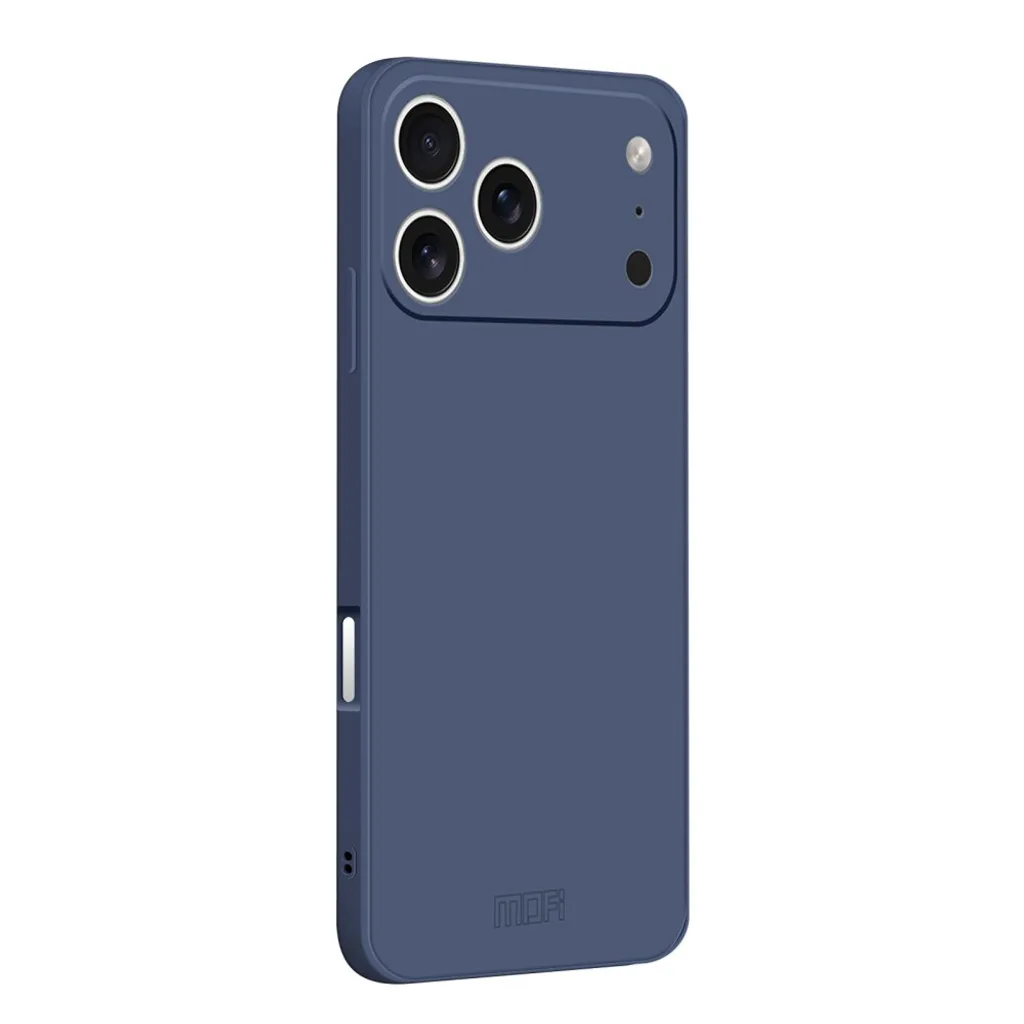 MOFI iPhone 18 Pro Max Deksel I Silikon – Gråblå v:3355313