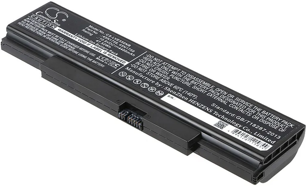Batteri til Lenovo ThinkPad E550(20DFA04ACD), 10.8V, 4400 mAh v:8250734