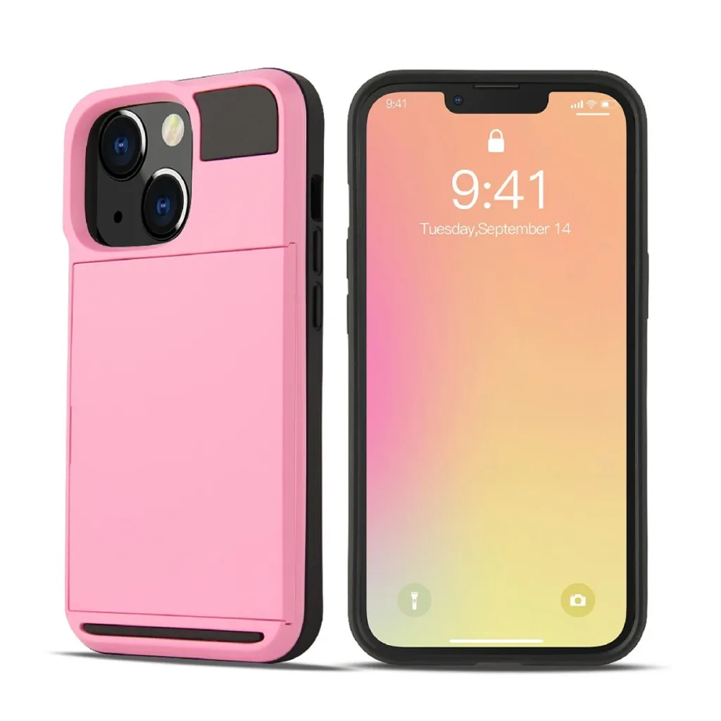 iPhone 13 Pro-deksel med skyvekortholder – Rosa v:1994865 iPhone 13 Pro-deksel med skyvekortholder – Rosa v:1994865