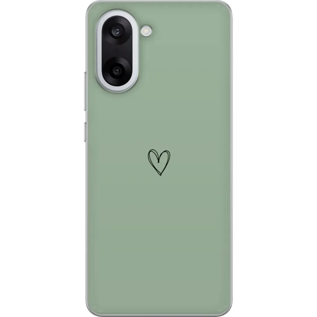OnePlus Nord CE5 Gjennomsiktig Telefondeksel Hjärta v:9706514