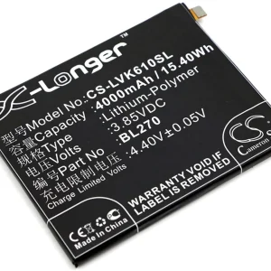 Batteri til Motorola Moto E5, 3.85V, 4000 mAh v:9906294