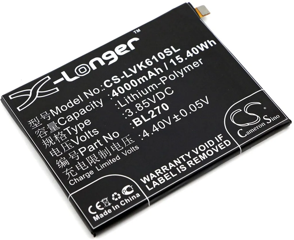 Batteri til Motorola Moto E5, 3.85V, 4000 mAh v:9906294