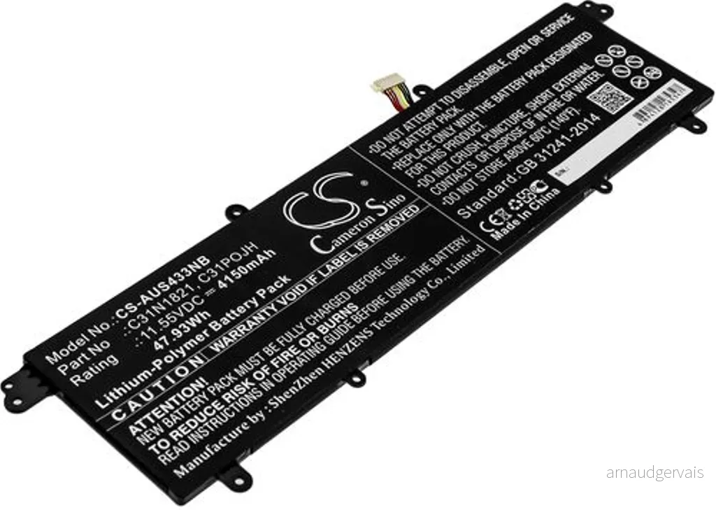 Batteri til Asus VivoBook S14 S433FA-EB491, 11.55V, 4150 mAh v:2691115