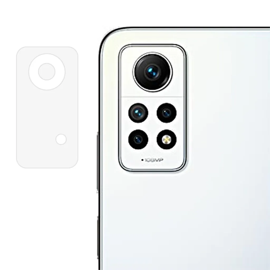 Xiaomi Redmi Note 12 Pro 4G Kamera Linsebeskytter i Aluminium-silikon glas v:1887552