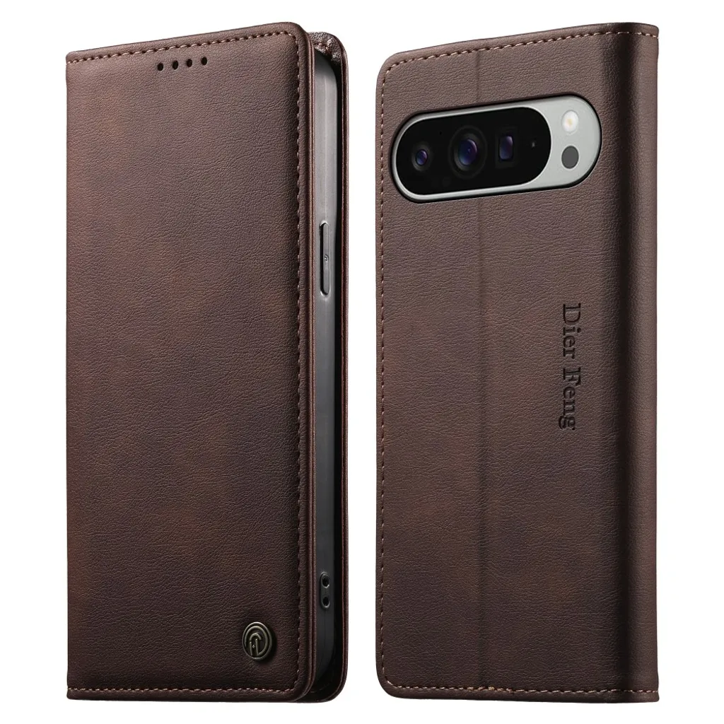 DIETFENG DF-019 Google Pixel 11 Pro XL LommebokCover RFID blokkering – Mørk Brun v:6038999 DIETFENG DF-019 Google Pixel 11 Pro XL LommebokCover RFID blokkering – Mørk Brun v:6038999