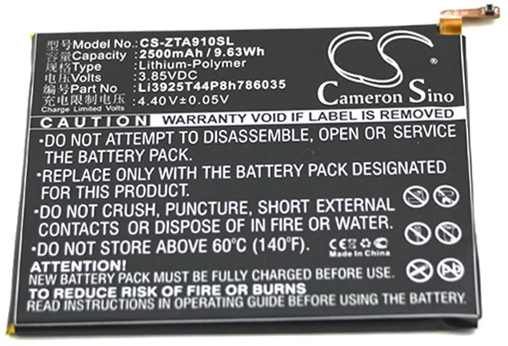 Batteri til Vodafone VFD 600, 3.85V, 2500 mAh v:3587481