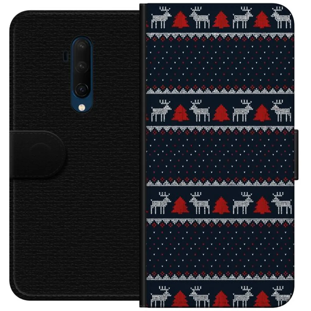 OnePlus 7T Pro Sort Lommebokdeksel Tomtens Team v:7362624