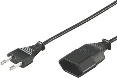 DELTACO ujordet apparatkabel – 2m v:7513922 DELTACO ujordet apparatkabel – 2m v:7513922