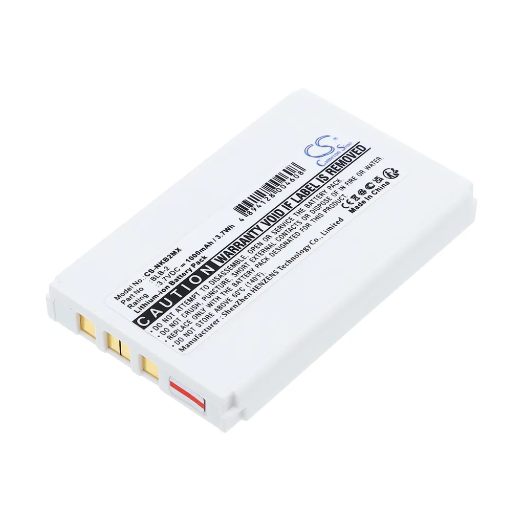 Batteri til BLB-2 for Nokia, 3.6V (3.7V), 1000 mAh v:9055733