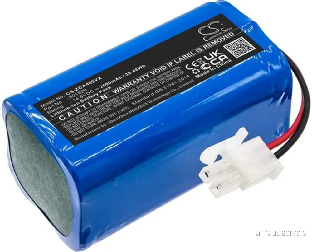 Batteri til Zaco A6, 14.8V, 2600 mAh v:9201896