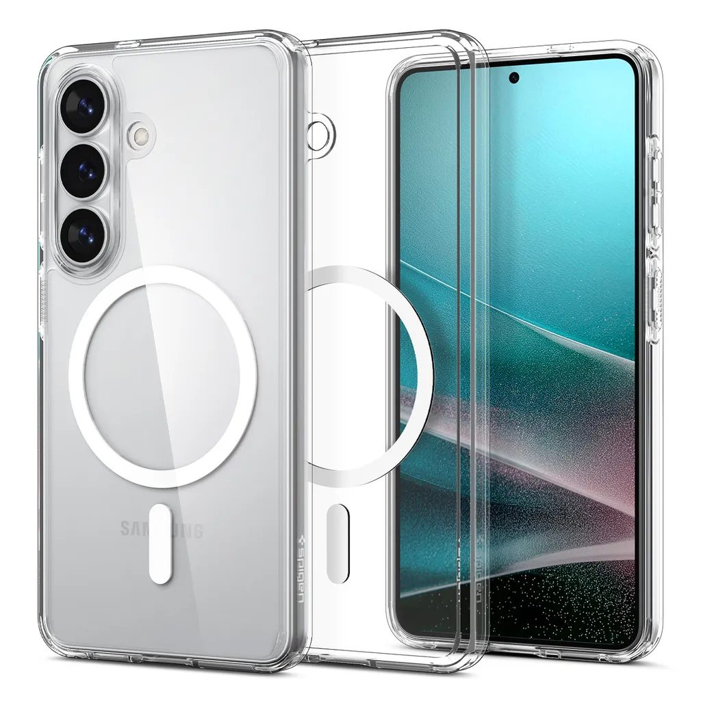 Spigen Samsung Galaxy S26 Plus Ultra Hybrid MagFit Deksel – Gjennomsiktig/Hvit v:9114922 Spigen Samsung Galaxy S26 Plus Ultra Hybrid MagFit Deksel – Gjennomsiktig/Hvit v:9114922