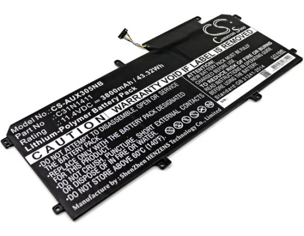 Batteri til Asus Zenbook UX305FA-FC158T, 11.4V, 3800 mAh v:1590553