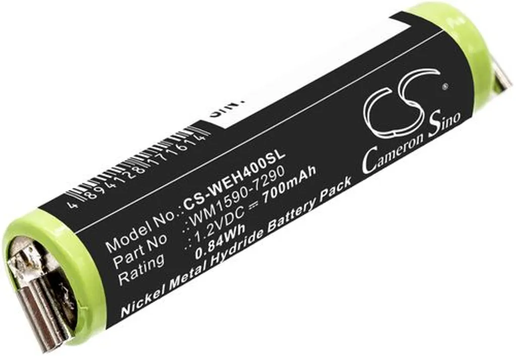 Batteri til Wella Bella, 1.2V, 700 mAh v:1484082