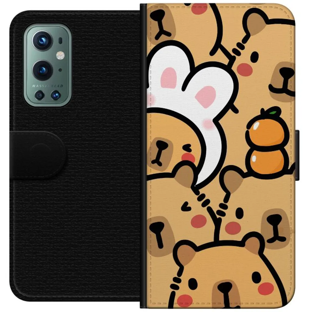 OnePlus 9 Pro Sort Lommebokdeksel Kapivara v:3593422