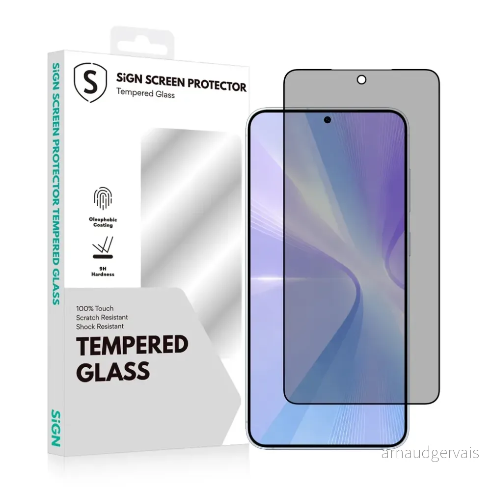 SiGN Samsung Galaxy S26 Plus Privacy Skjermbeskytter Herdet Glass Ultrasonic Unlock v:8269573 SiGN Samsung Galaxy S26 Plus Privacy Skjermbeskytter Herdet Glass Ultrasonic Unlock v:8269573
