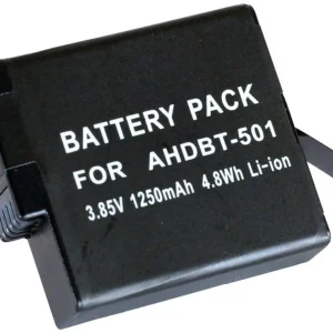 Batteri til AHDBT-501 for GoPro, 3,85V, 1250mAh v:7787524 Batteri til AHDBT-501 for GoPro, 3,85V, 1250mAh v:7787524