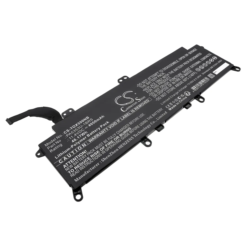 Batteri til Tecra X50-F-15R, 11.4V, 4050mAh v:8325198
