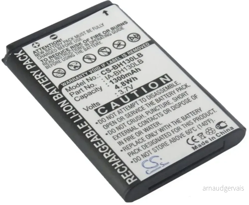 Batteri til Samsung U15, 3.7V, 1300 mAh v:9293492