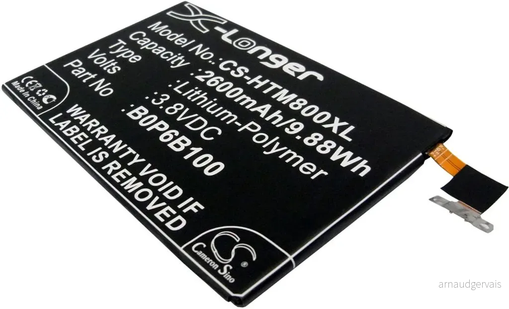 Batteri til HTC One M8Ew Eye, 3.8V, 2600 mAh v:3673752