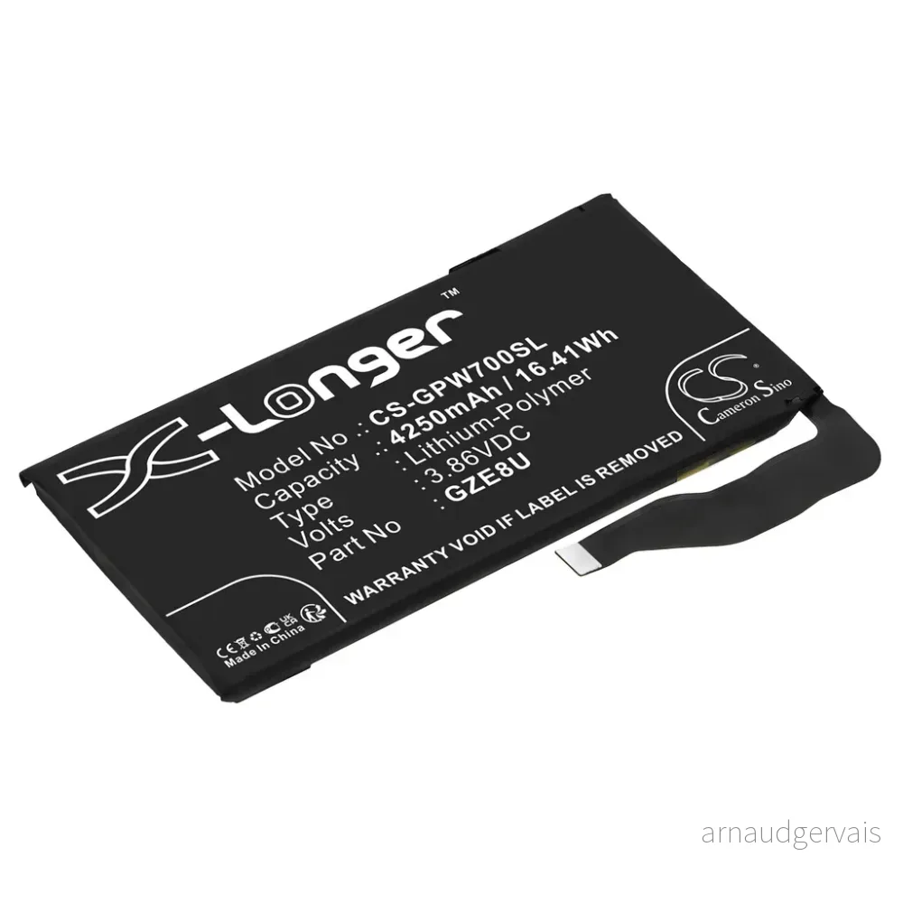 Batteri til GQML3, 3.86V, 4250mAh v:2742993 Batteri til GQML3, 3.86V, 4250mAh v:2742993