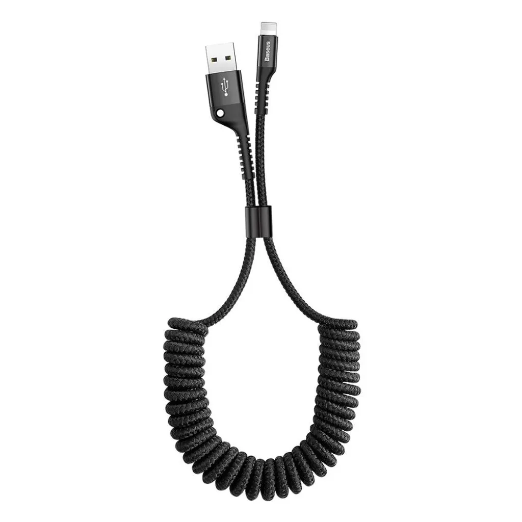 Baseus USB-A til Lightning kabel 2A, 1m – Svart v:9630275