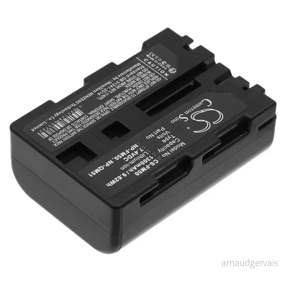 Batteri til Sony CCD-TRV108E, 7,4V, 1300mAh v:6129478