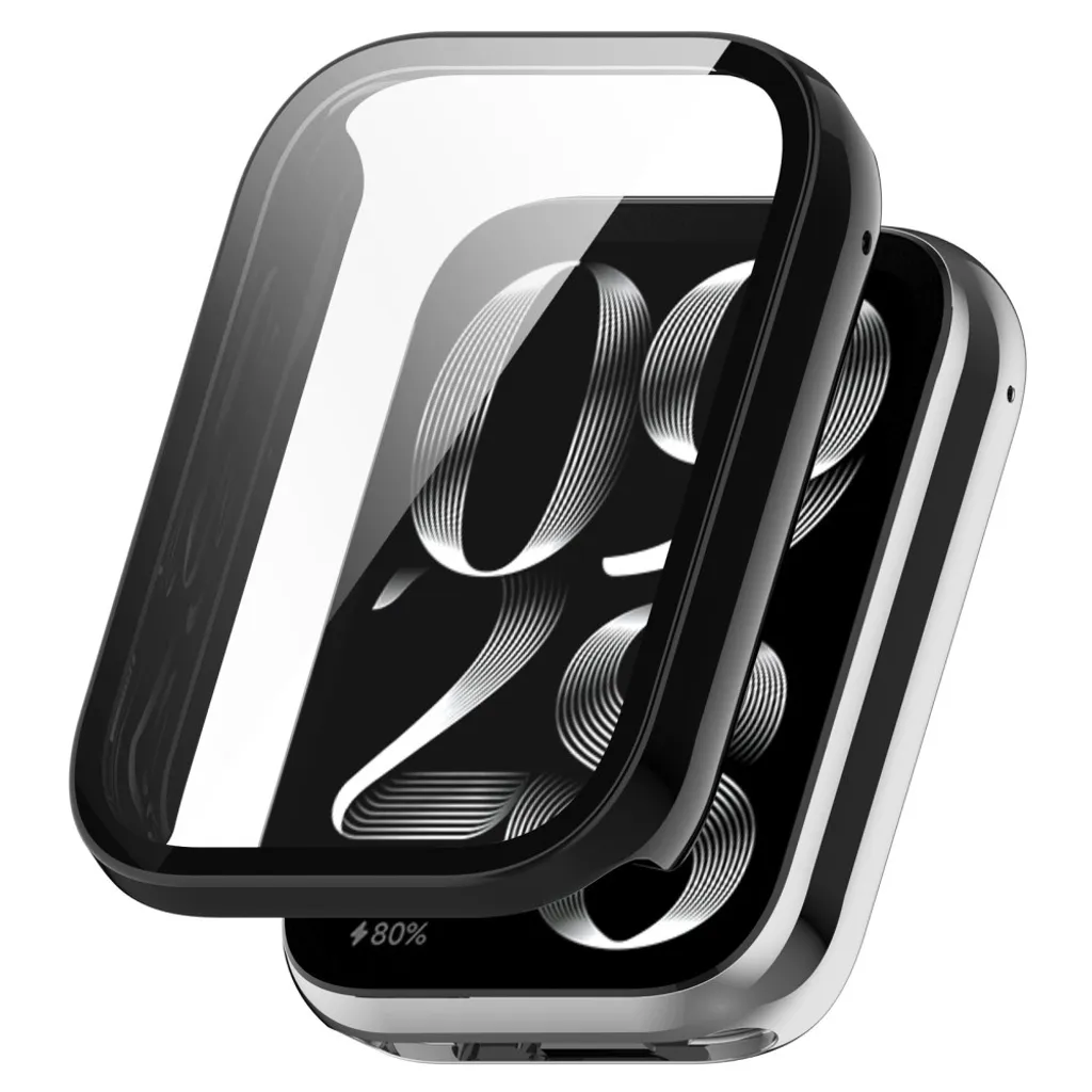 Xiaomi Smart Band 10 Pro-deksel med skjermbeskytter i herdet glass – svart v:6937038 Xiaomi Smart Band 10 Pro-deksel med skjermbeskytter i herdet glass – svart v:6937038