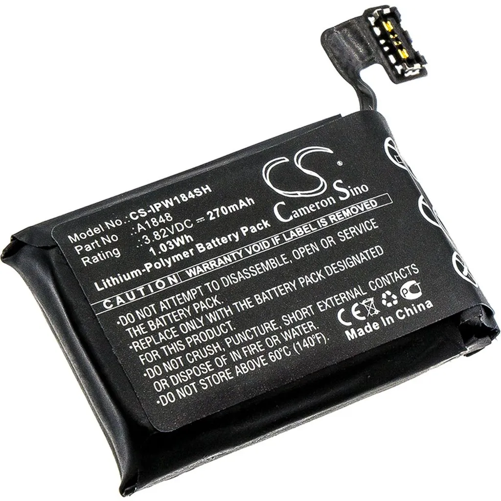 Batteri til Apple GSRF-MQJQ2LL/A, 3.82V, 270 mAh v:5545537 Batteri til Apple GSRF-MQJQ2LL/A, 3.82V, 270 mAh v:5545537