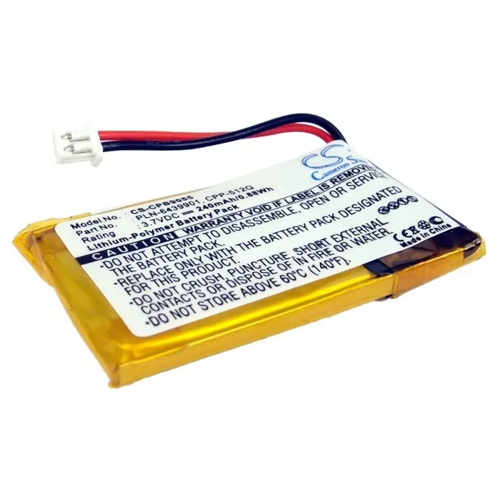 Batteri til Plantronics 64399-01, 3,6 (3,7)V, 240mAh v:4411728