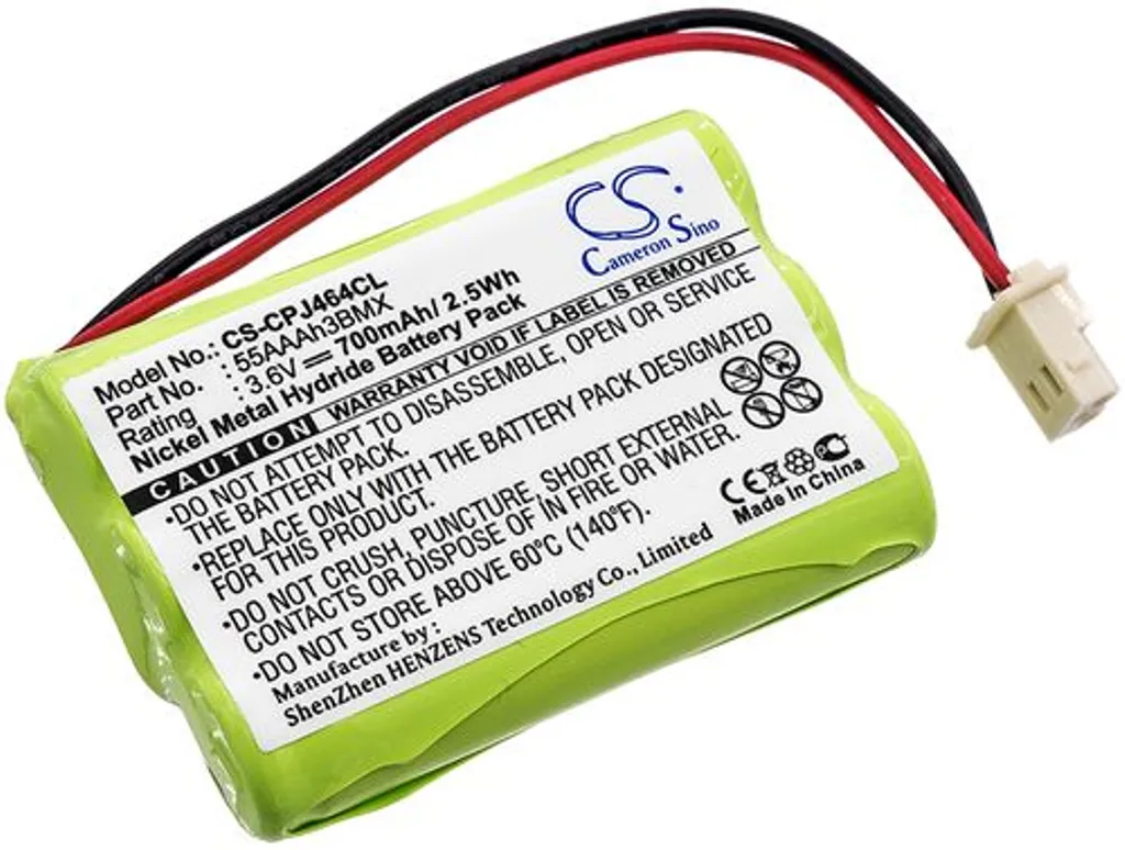 Batteri til Sony GH5811, 3.6V, 700 mAh v:9974734