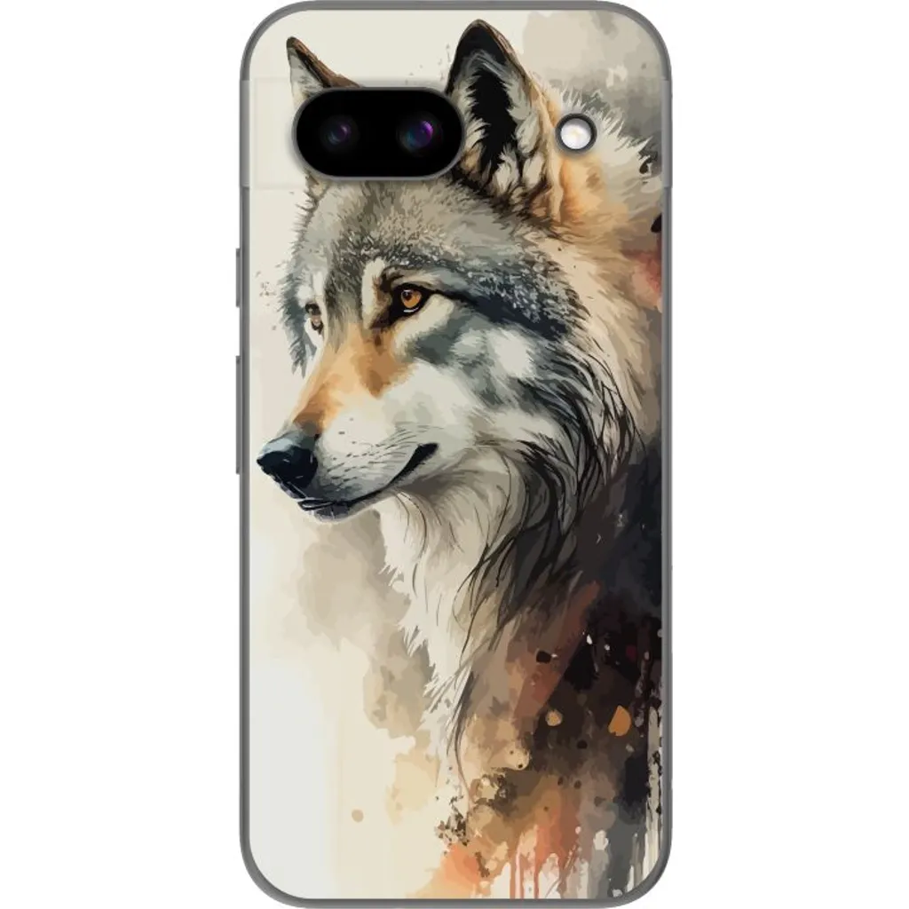Google Pixel 8a Gjennomsiktig Telefondeksel Varg v:1502924